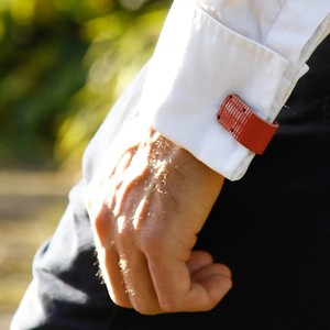 Wrap-Around Cufflinks | Fire-hose from Elvis & Kresse