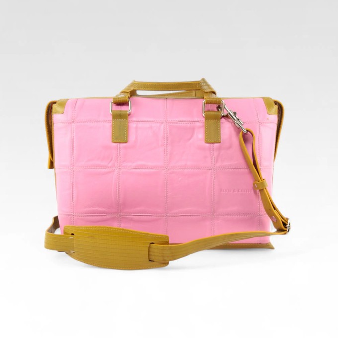 Metropolitan Bag | Leather & Fire-hose from Elvis & Kresse
