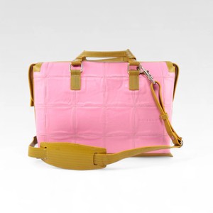 Metropolitan Bag | Leather & Fire-hose from Elvis & Kresse