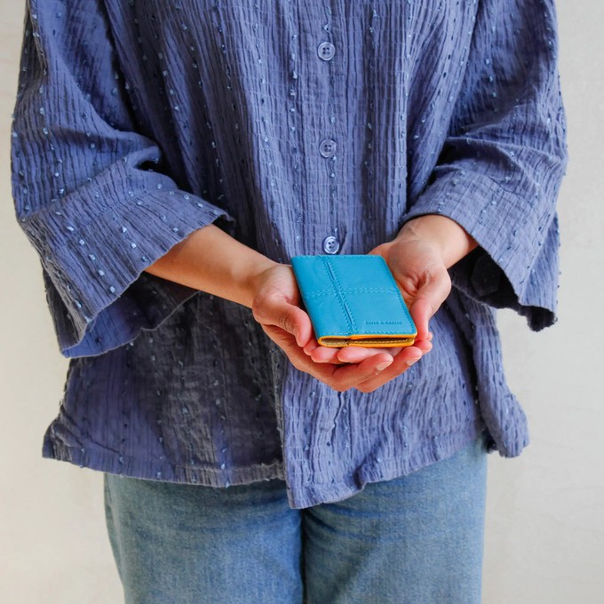 Card Holder | Leather & Fire-hose from Elvis & Kresse