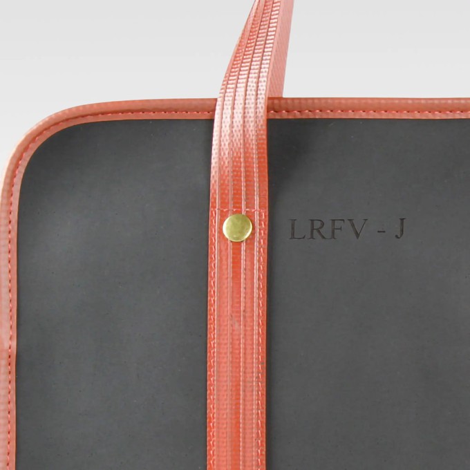 Compact Briefcase | Printing Blanket from Elvis & Kresse
