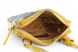 Saddle Bag | Leather & Fire-hose from Elvis & Kresse