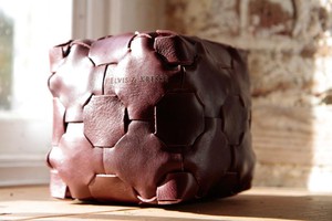 Leather Cube from Elvis & Kresse