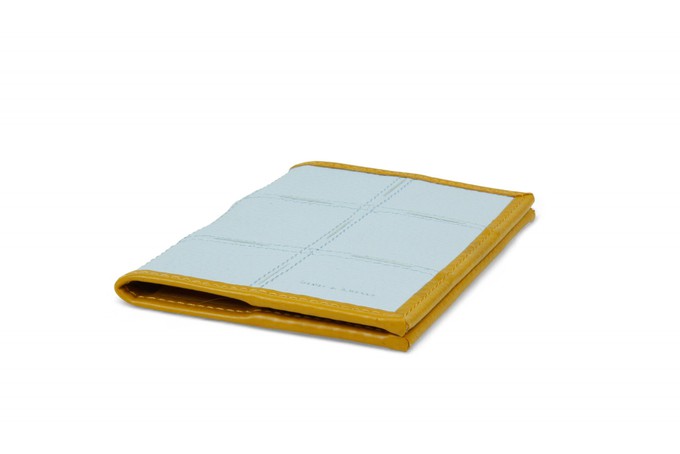 Passport Cover | Leather & Fire-hose from Elvis & Kresse