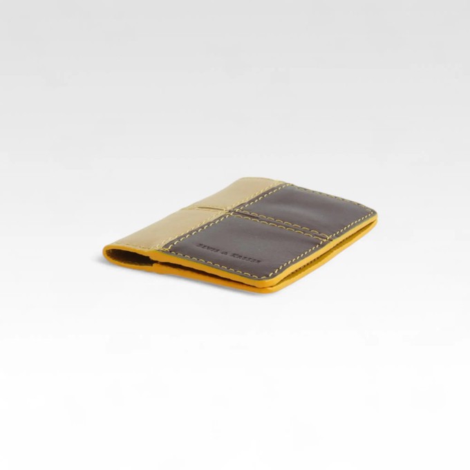 Card Holder | Leather & Fire-hose from Elvis & Kresse