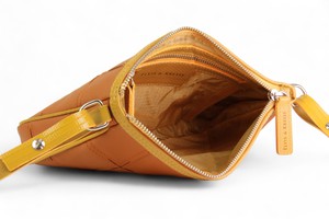 Crossbody Clutch Bag | Leather & Fire-hose from Elvis & Kresse