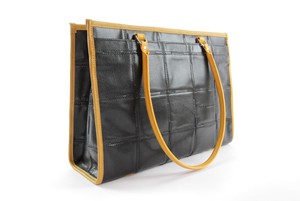 Whitstable Tote | Leather & Fire-hose from Elvis & Kresse