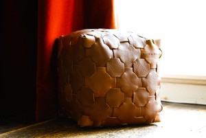 Leather Cube from Elvis & Kresse