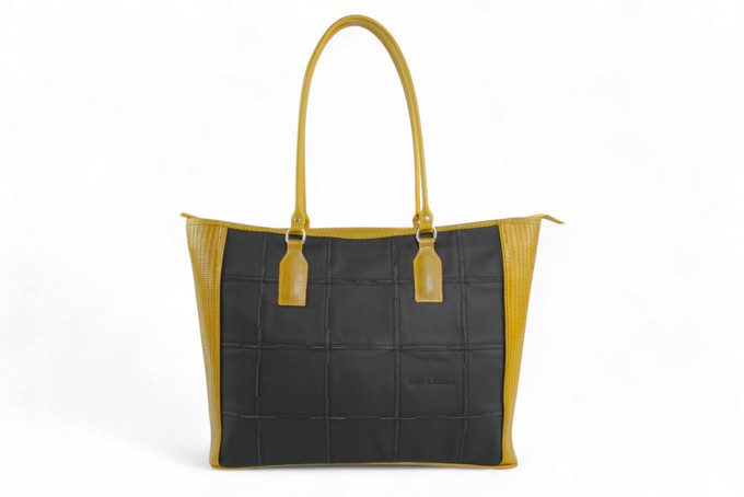 Classic Tote | Leather & Fire-hose from Elvis & Kresse