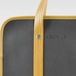 Compact Briefcase | Printing Blanket from Elvis & Kresse