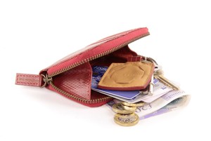 Leather Pocket / Bag Organiser from Elvis & Kresse