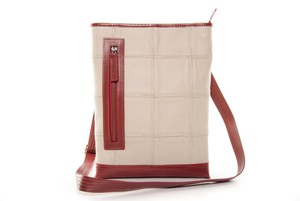 Reporter Bag | Leather & Fire-hose from Elvis & Kresse