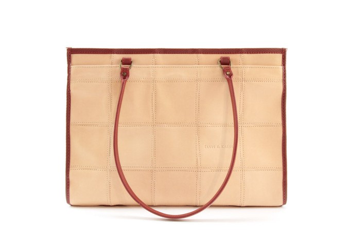 Whitstable Tote | Leather & Fire-hose from Elvis & Kresse