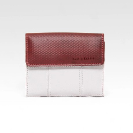 Folding Purse | Leather & Fire-hose from Elvis & Kresse