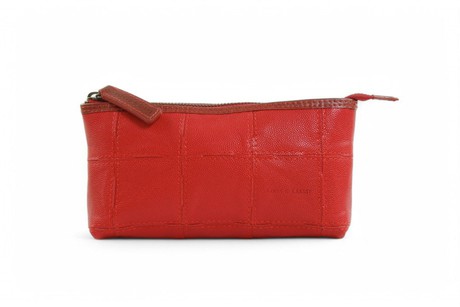 Toiletry Pouch | Leather & Fire-hose from Elvis & Kresse
