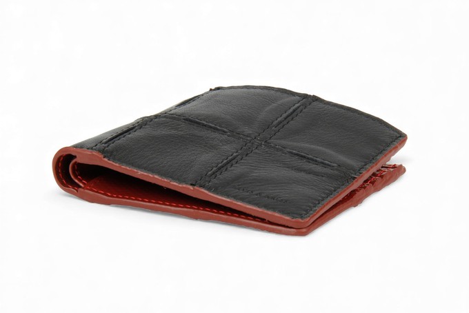 Billfold Wallet | Leather & Fire-hose from Elvis & Kresse