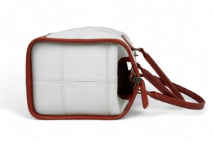 Small Post Bag | Leather & Fire-hose from Elvis & Kresse