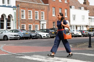 Boho Bag | Leather & Fire-hose from Elvis & Kresse