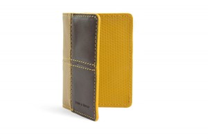 Card Holder | Leather & Fire-hose from Elvis & Kresse