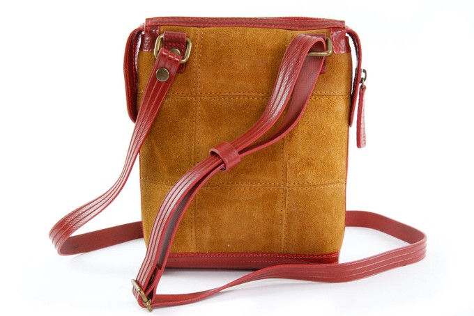 Saddle Bag | Leather & Fire-hose from Elvis & Kresse