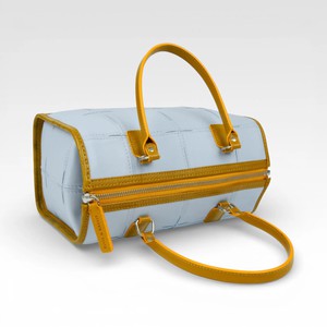 Small Post Bag | Leather & Fire-hose from Elvis & Kresse
