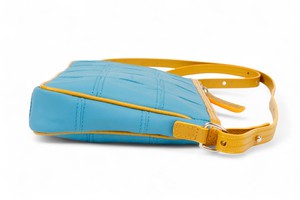 Crossbody Clutch Bag | Leather & Fire-hose from Elvis & Kresse