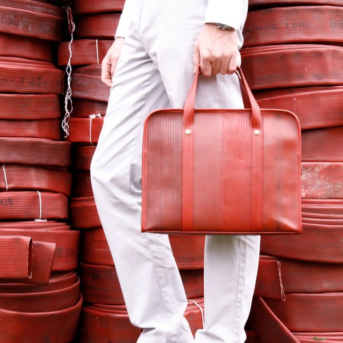 Compact Briefcase | Fire-hose from Elvis & Kresse