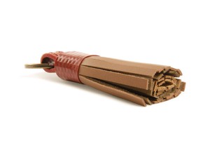 Tassel Keyring | Leather & Fire-hose from Elvis & Kresse