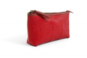 Toiletry Pouch | Leather & Fire-hose from Elvis & Kresse