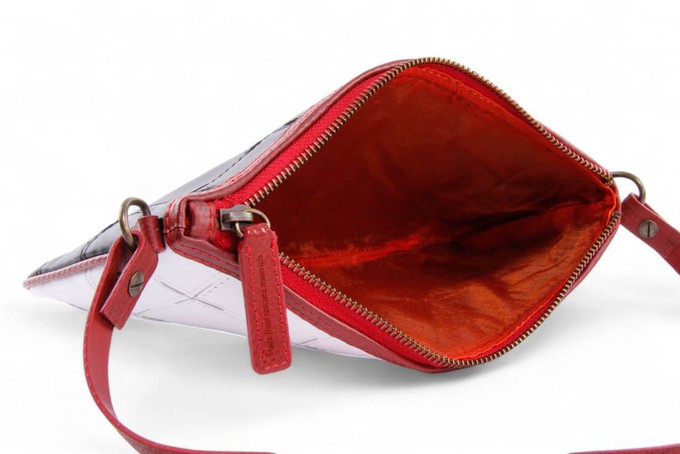 Clutch Bag | Leather & Fire-hose from Elvis & Kresse