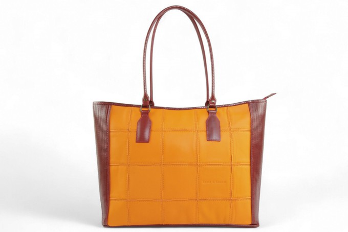 Classic Tote | Leather & Fire-hose from Elvis & Kresse