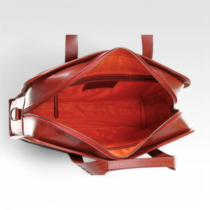 Compact Briefcase | Printing Blanket from Elvis & Kresse