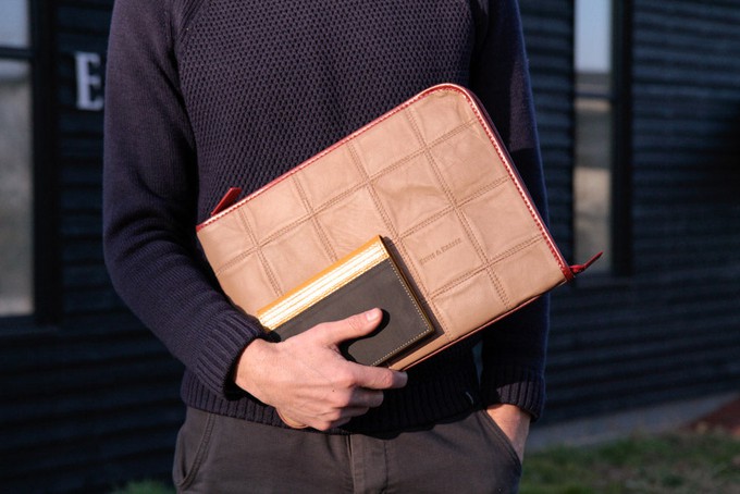 Leather Folio Laptop Case from Elvis & Kresse