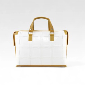 Metropolitan Bag | Leather & Fire-hose from Elvis & Kresse