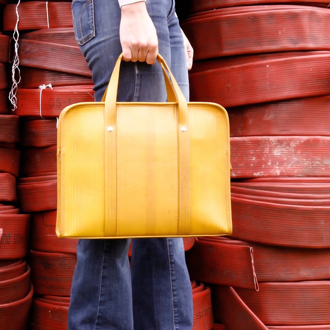 Compact Briefcase | Fire-hose from Elvis & Kresse