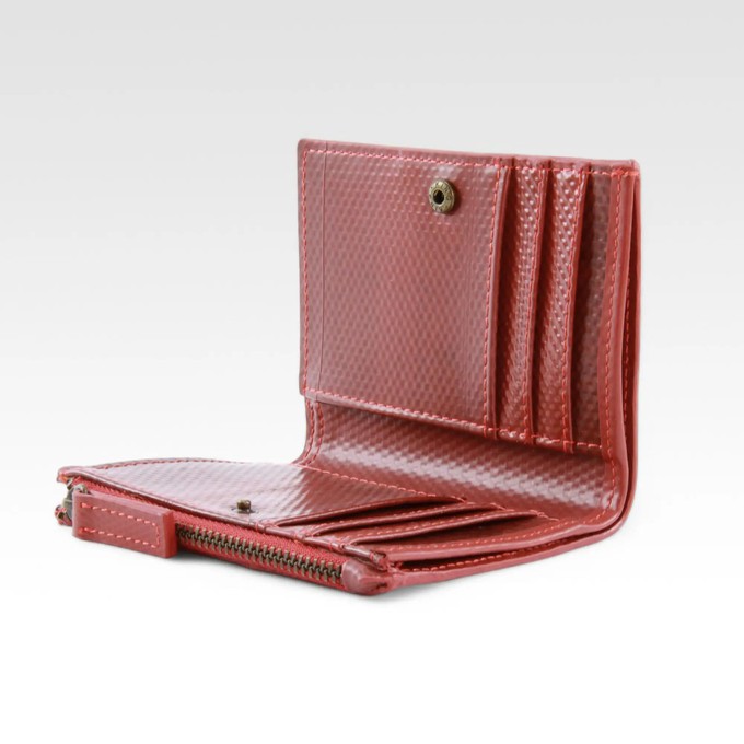Faversham Wallet | Fire-hose from Elvis & Kresse