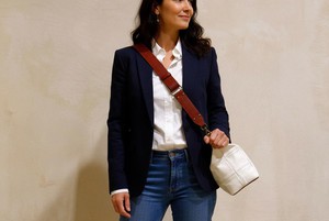 Boho Bag | Leather & Fire-hose from Elvis & Kresse