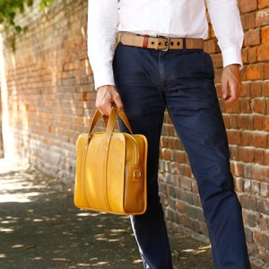 Compact Briefcase | Fire-hose from Elvis & Kresse