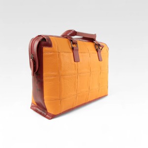Metropolitan Bag | Leather & Fire-hose from Elvis & Kresse