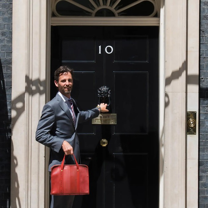Compact Briefcase | Fire-hose from Elvis & Kresse