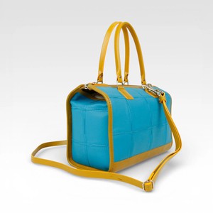 Small Post Bag | Leather & Fire-hose from Elvis & Kresse