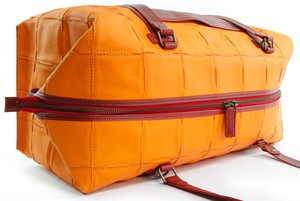 Weekend Bag | Leather & Fire-hose from Elvis & Kresse