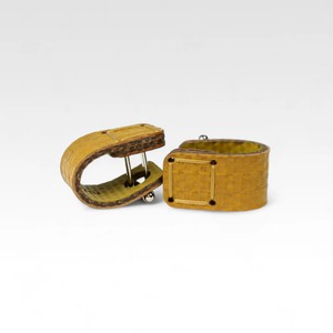 Wrap-Around Cufflinks | Fire-hose from Elvis & Kresse