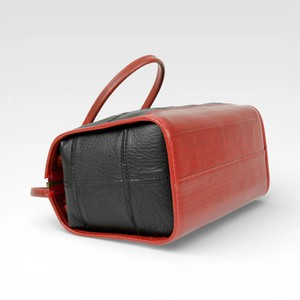 Small Post Bag | Leather & Fire-hose from Elvis & Kresse