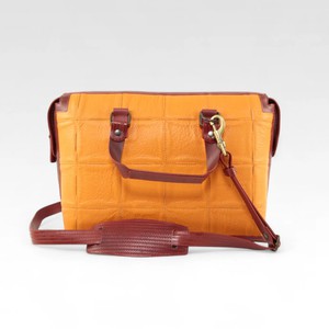 Metropolitan Bag | Leather & Fire-hose from Elvis & Kresse