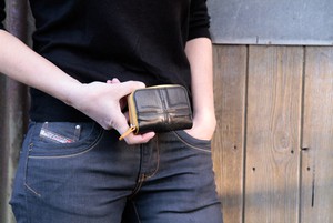 Leather Pocket / Bag Organiser from Elvis & Kresse