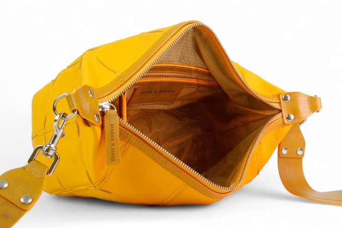 Boho Bag | Leather & Fire-hose from Elvis & Kresse