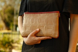 Leather Clutch Bag from Elvis & Kresse