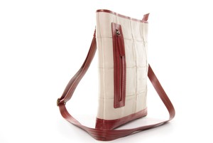 Reporter Bag | Leather & Fire-hose from Elvis & Kresse