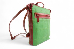 Small Backpack | Leather & Fire-hose from Elvis & Kresse